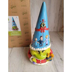 Jim Shore NEW 6010773 Large Grinch gnome enesco Whoville figure Xmas decor